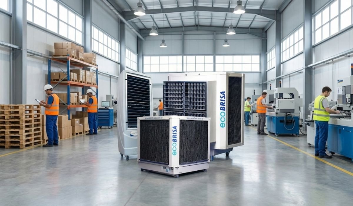 Climatização industrial Segurança e produtividade